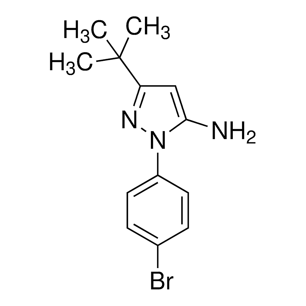 Merck 3-tert-Butyl-1-(4-bromophenyl)-1H-pyrazol-5-amine