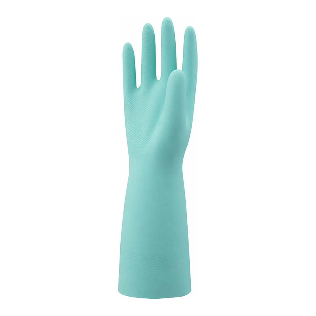 AS ONE Nitrile Rubber Glove (Thin, No lining), 니트릴 고무장갑 (얇고 안감없음)