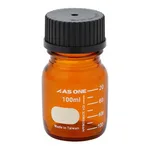 AS ONE Glass Bottle NEO Dark Brown 100mL