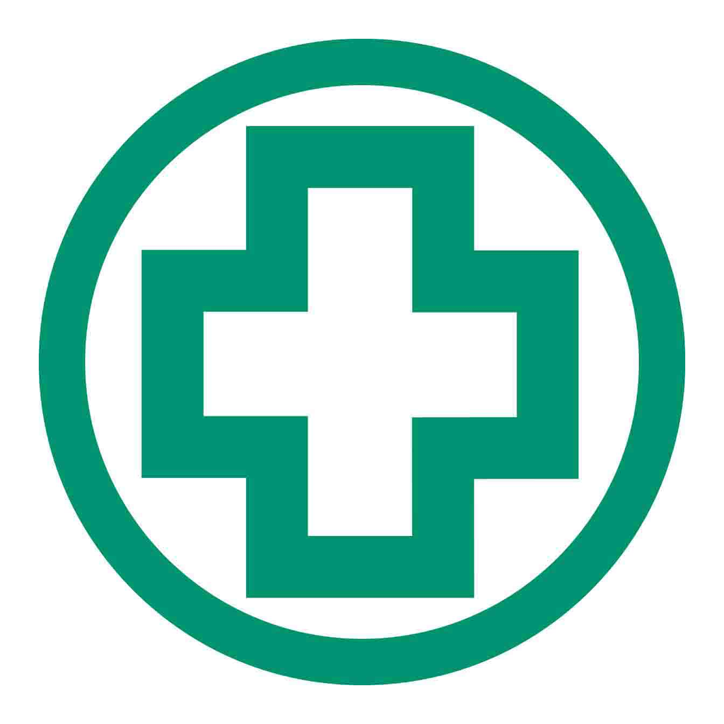 Brady FIRST AID Hard Hat Labels