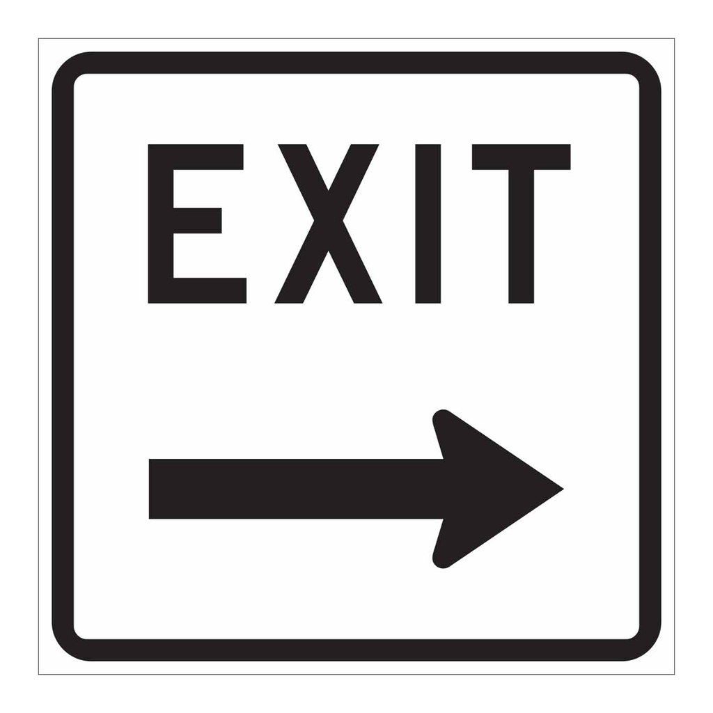 Brady EXIT Sign