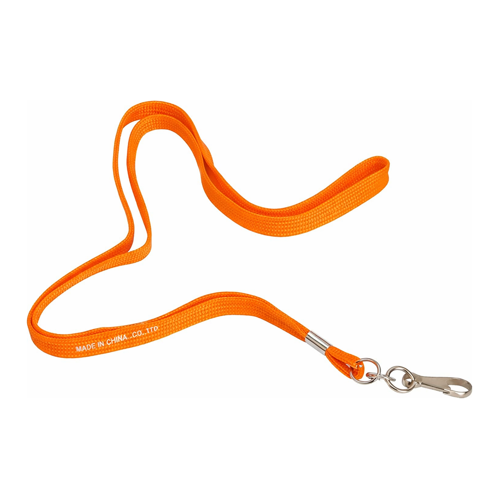 Brady Orange Lanyard