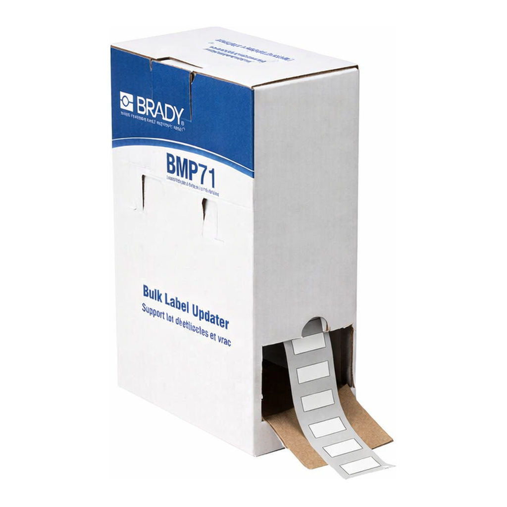 Brady PermaSleeve Fluid Resistant Heat Shrink Wire and Cable Labels, Bulk, for M6 M7 Printers