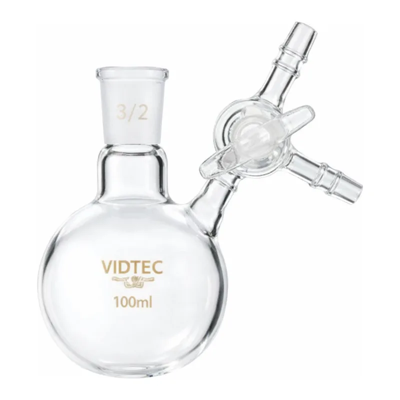 AS ONE Round Schlenk Flask, 둥근 슈렌크 플라스크