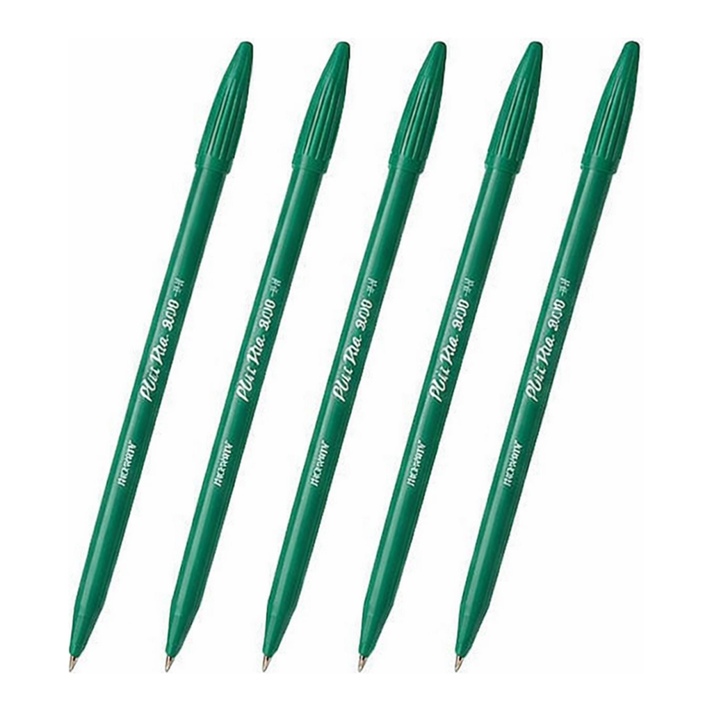 OFFICENEX 모나미 플러스펜(0.3mm 녹색/12EA/타)
