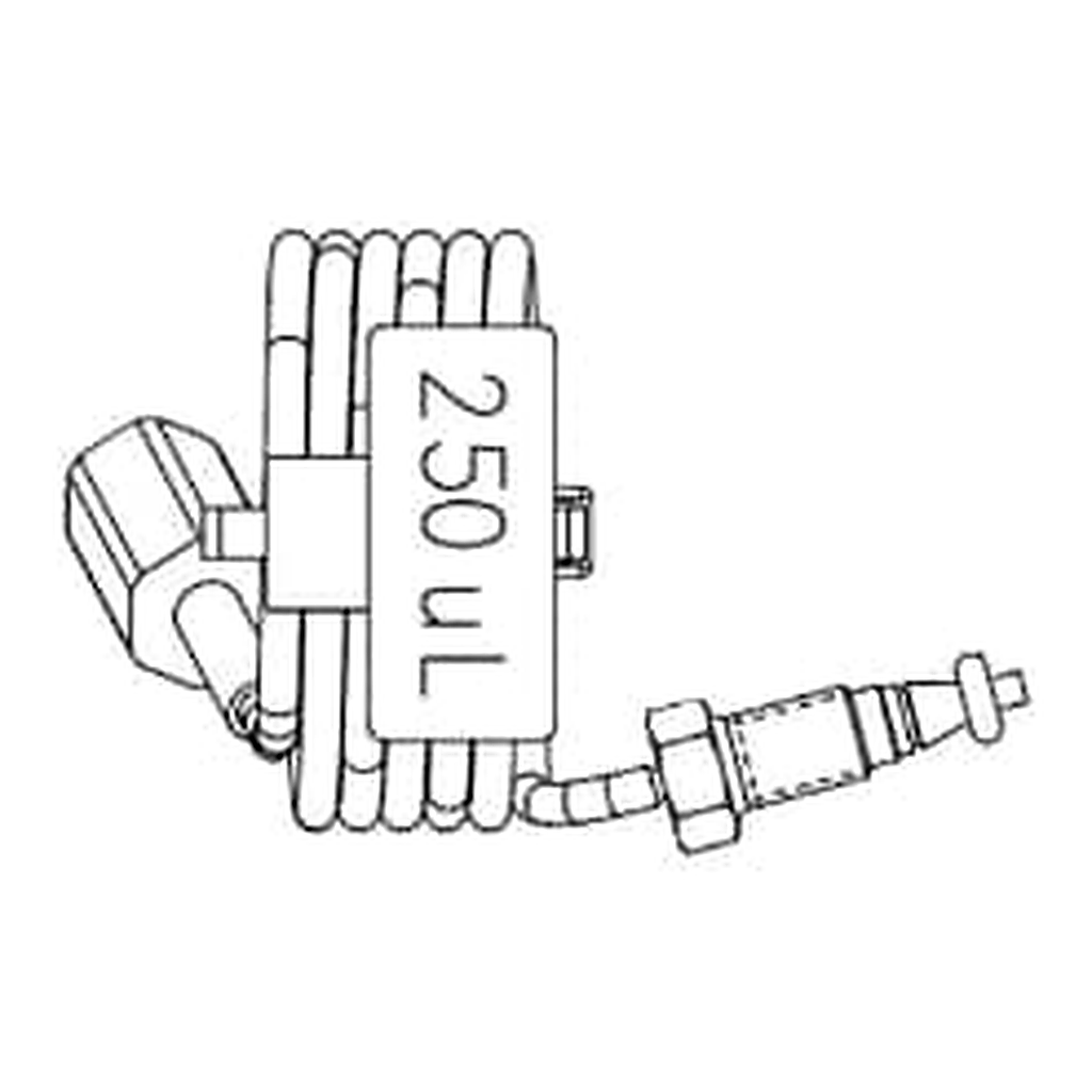 Waters Assembly, Extension Loop, 250uL, Bio