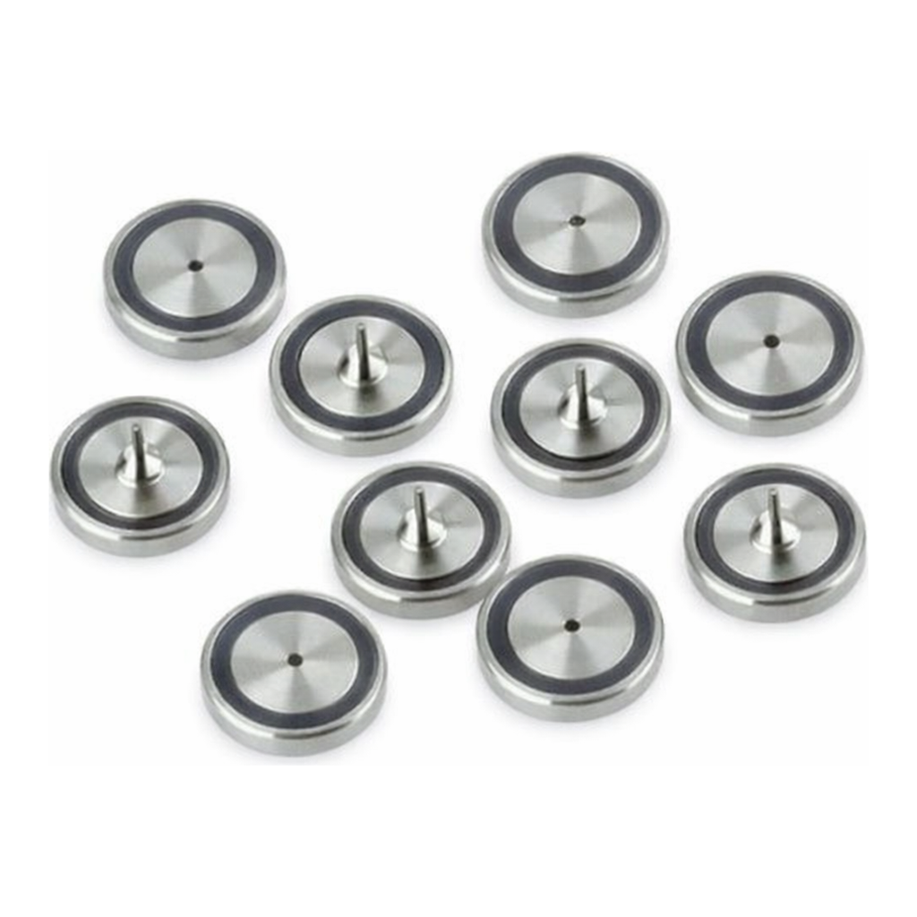 Restek SS Inlet Seal 1.2mm ID, Dual Vespel Ring 10pk