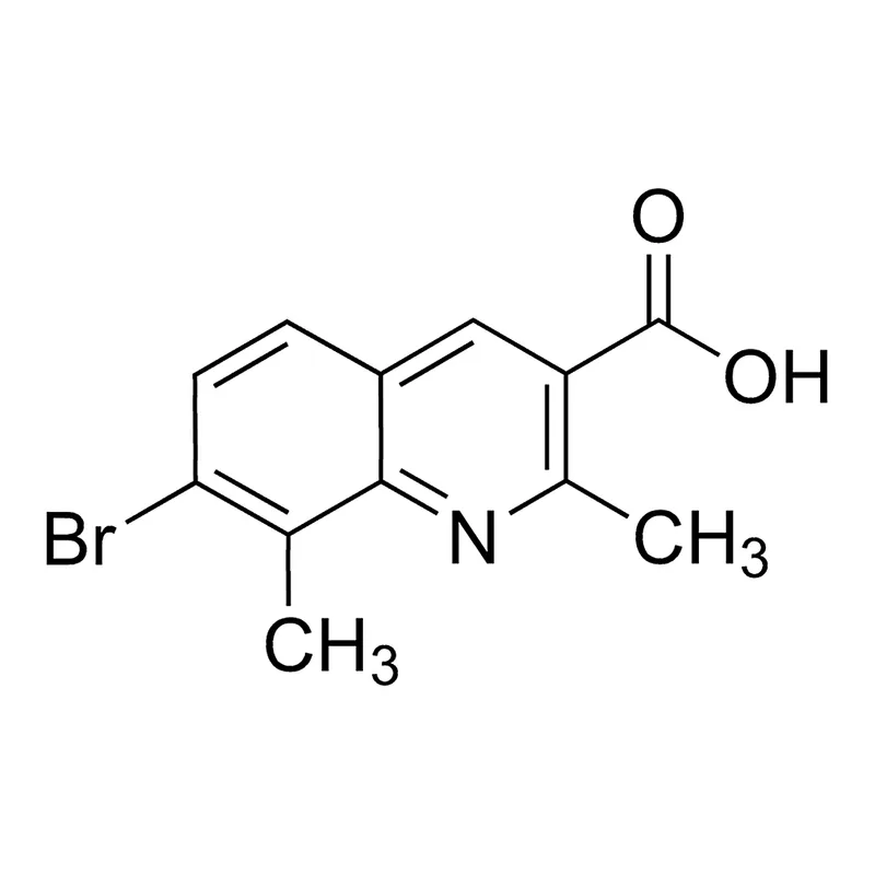 Merck 7-Bromo-2,8-dimethylquinoline-3-carboxylic acid