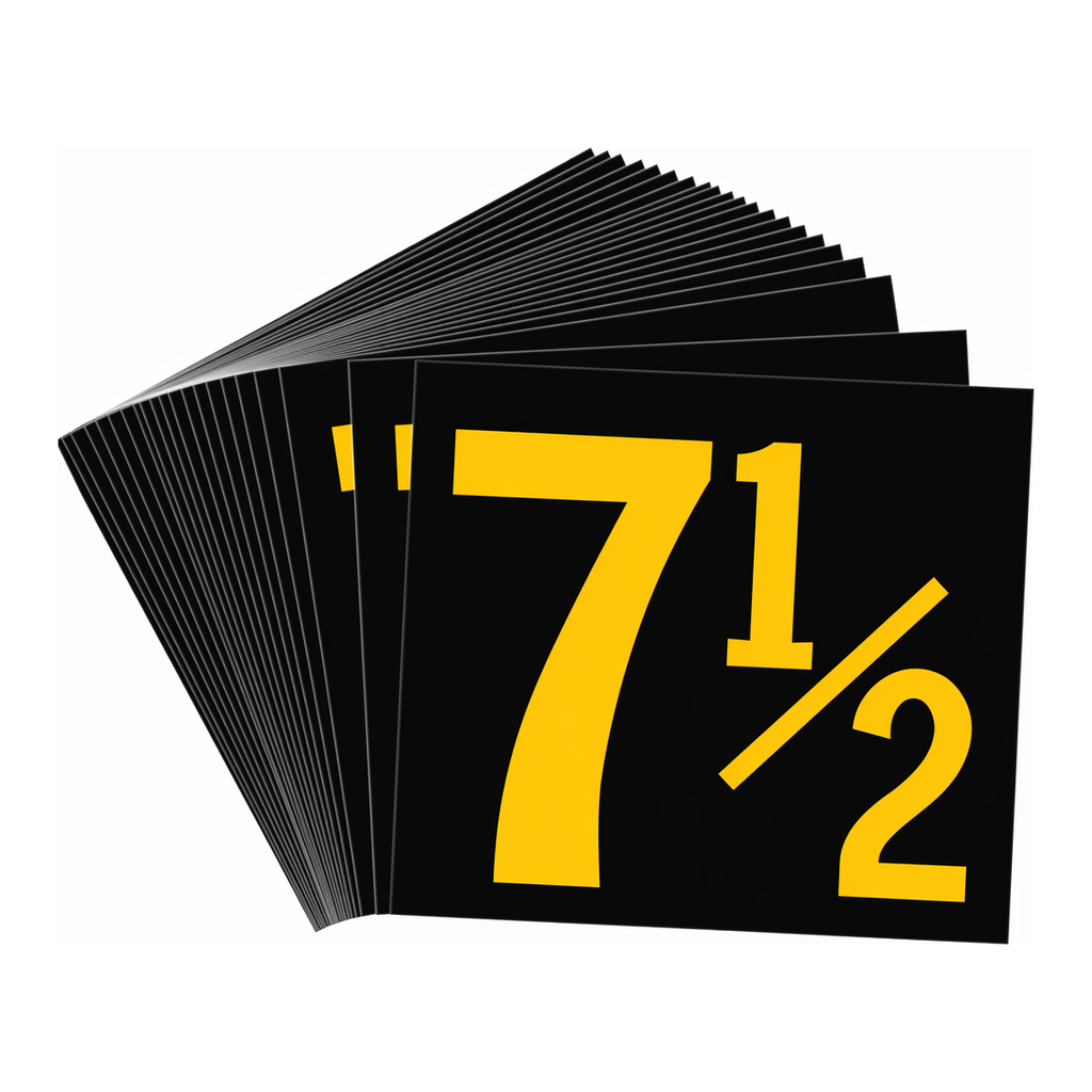 Brady KVA Classification Reflective Numbers