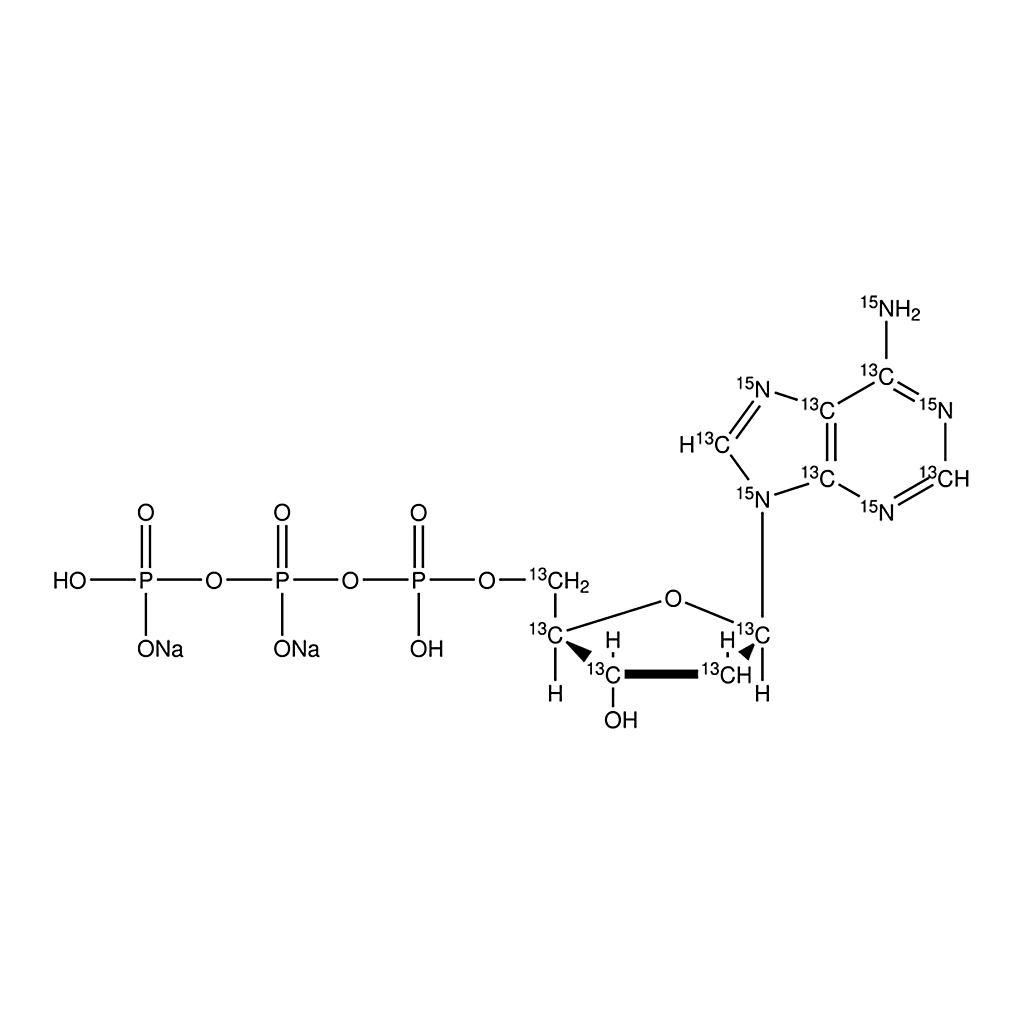 Merck 2'-Deoxyadenosine-13C10,15N5 5'-triphosphate disodium salt solution