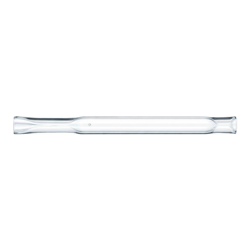 Restek Drilled Uniliner Liner, Double Gooseneck, hole on bottom 4mm x 6.3 x 78.5 for Agilent GCs
