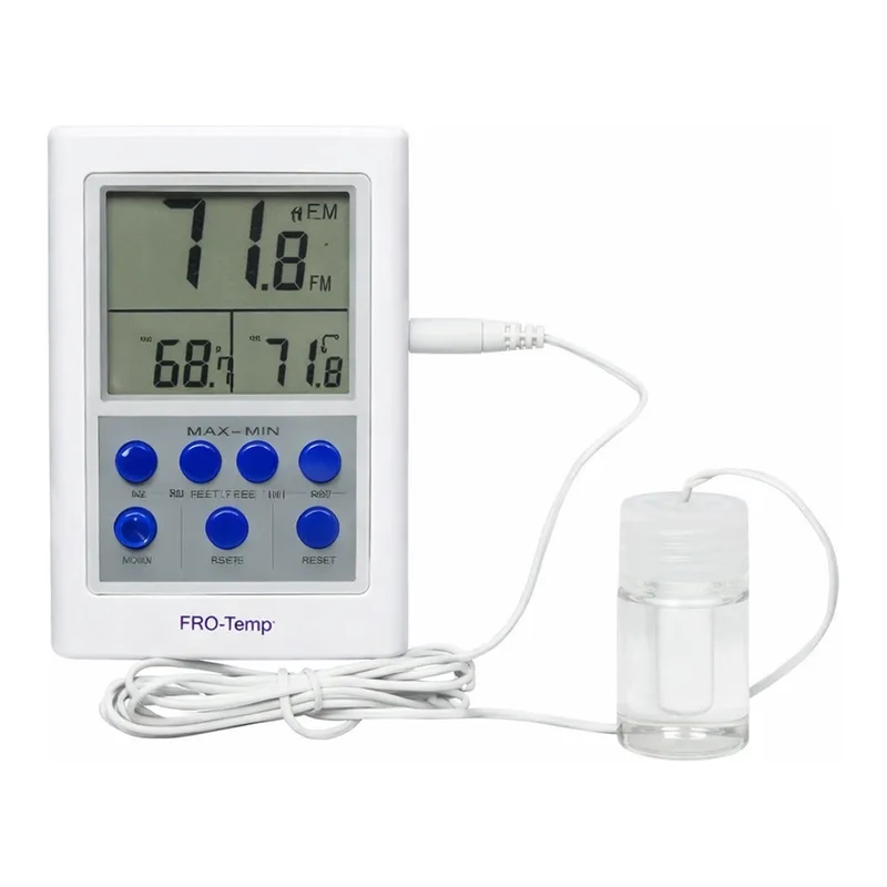Merck SP Bel-Art(R) H-B Frio-Temp(R) Calibrated Dual Zone Electronic Verification Thermometer