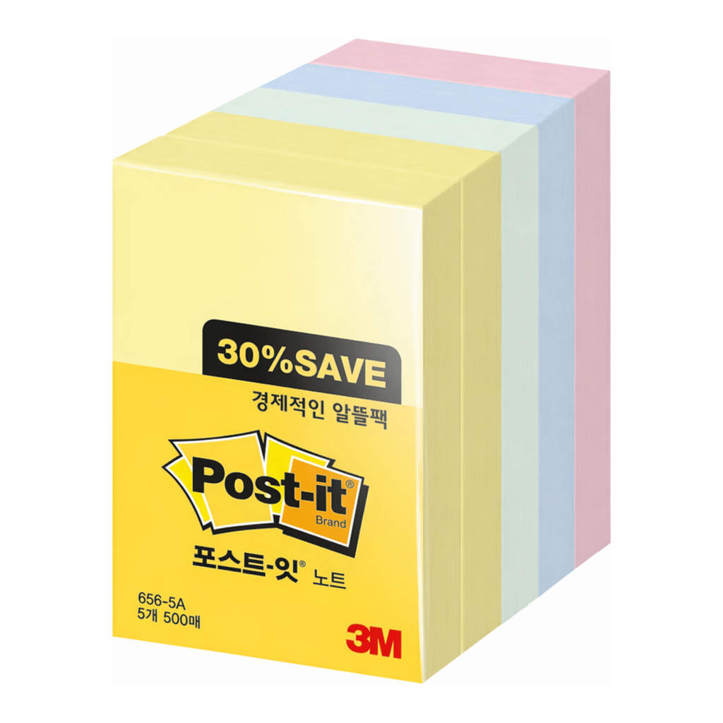 OFFICENEX 3M 포스트잇 656-5 멀티