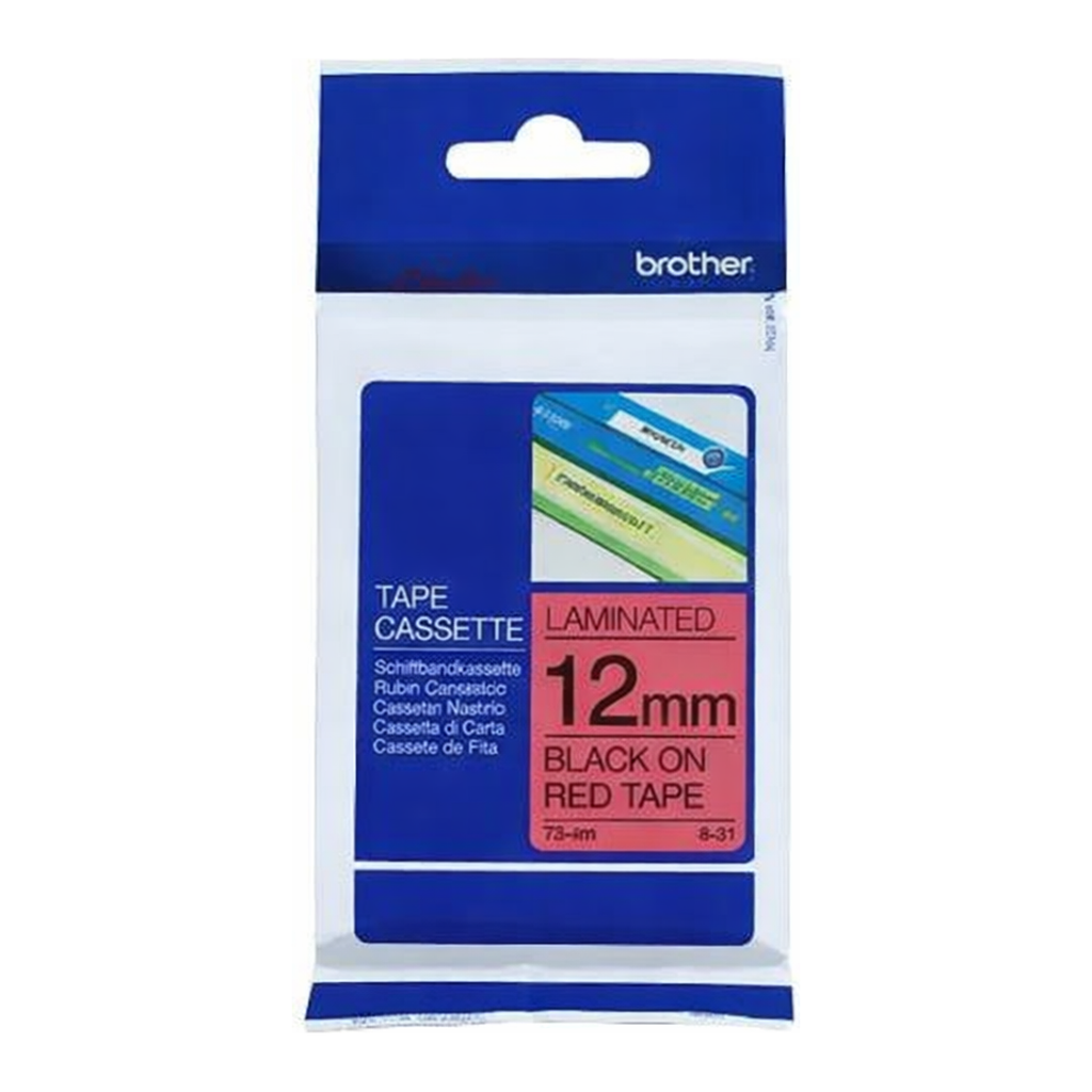 OFFICENEX 브라더 테이프카트리지(TZe-431/12mm/적색/흑색문자)
