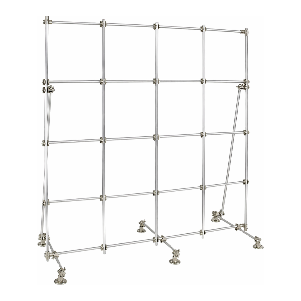 Thermo Fisher Scientific Cole-Parmer Large Lab Frame, stainless steel, 48 in. W X 48 in. H X 18 in. D