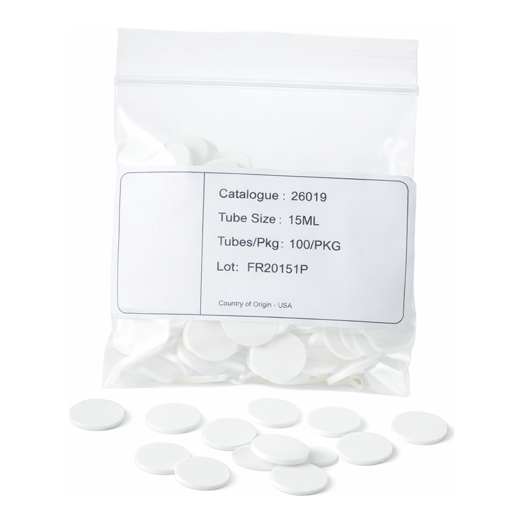 Restek SPE Frits, 15 mL Tubes, 1.6 cm, Polyethylene, 100-pk