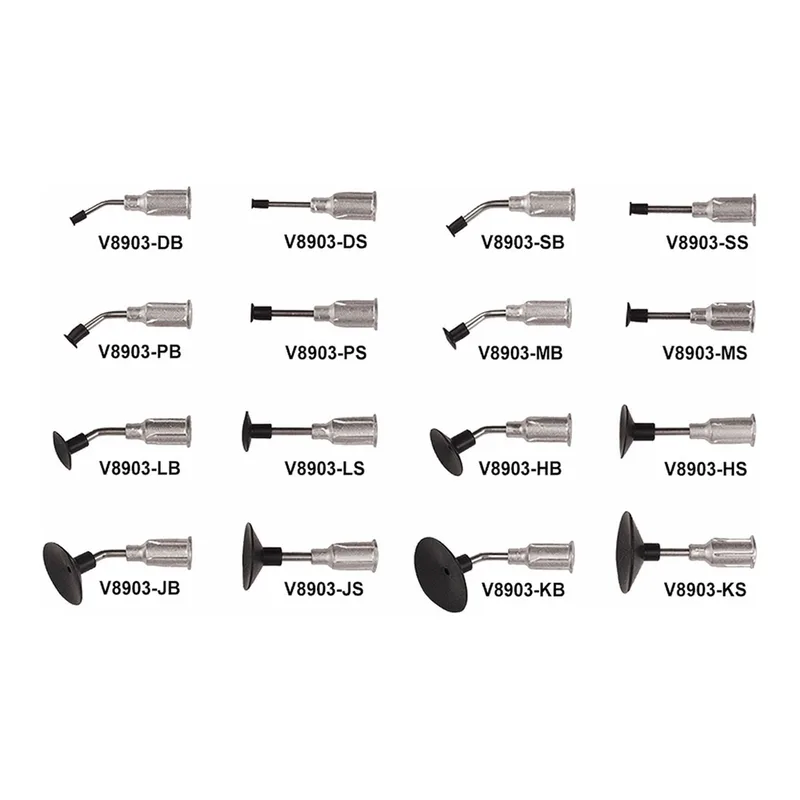 SIPEL 진공핀셋용 교환팁 1/2` PROBE/굽은타입 Tweezer