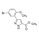 Merck Methyl 3-(5-bromo-2-methoxyphenyl)-1H-pyrazole-5-carboxylate