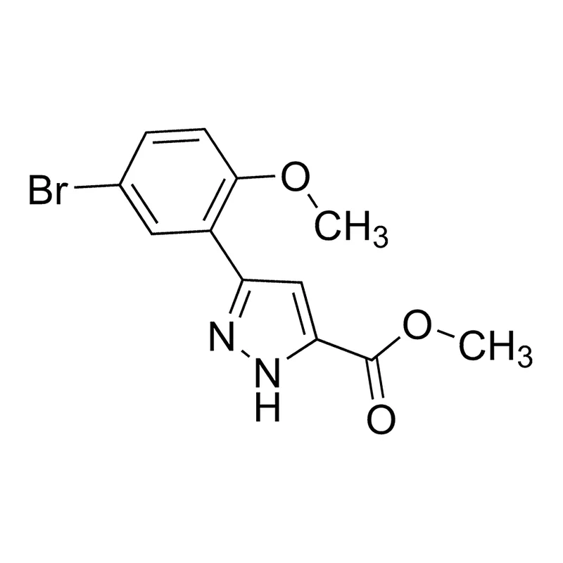 Merck Methyl 3-(5-bromo-2-methoxyphenyl)-1H-pyrazole-5-carboxylate
