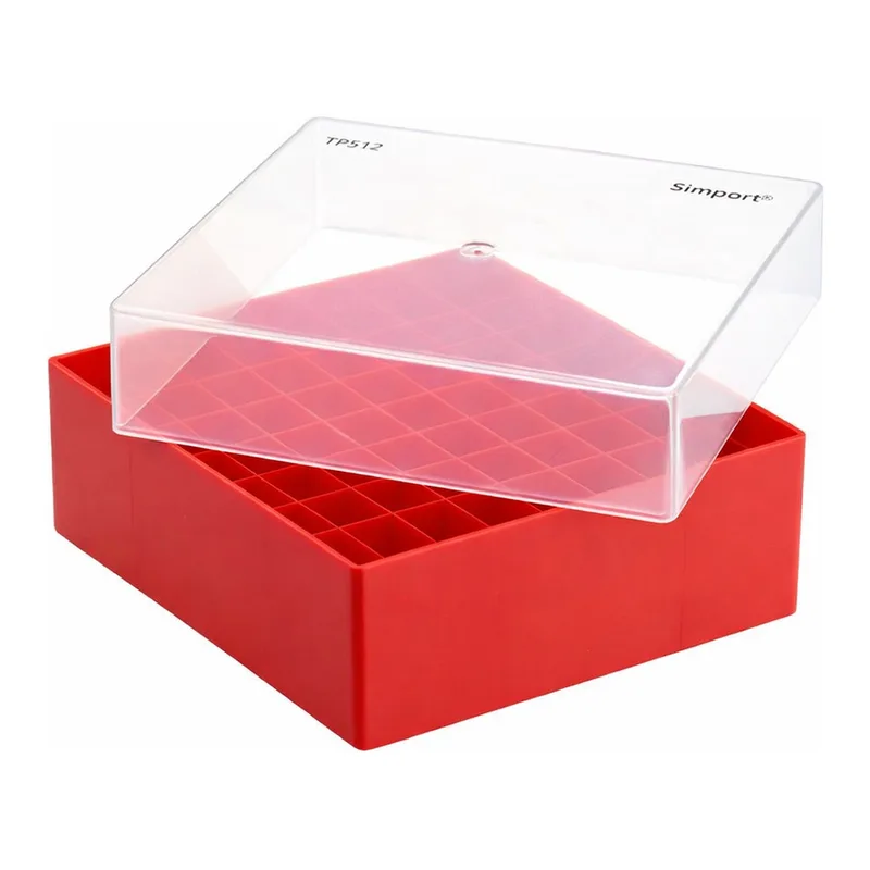 Greiner Bio One CRYO RACK FOR 81 CRYO.S, PP, RED,LID NATURAL, 1212XX, 1222XX, 1232XX, 1262XX, 5 PCS./BAG