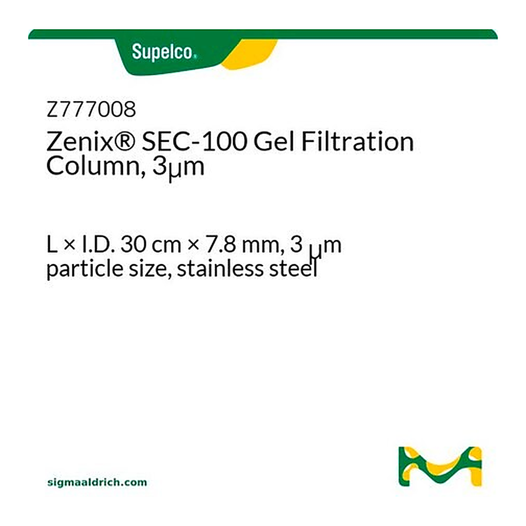 Merck Zenix(R) SEC-100 Gel Filtration Column, 3mum