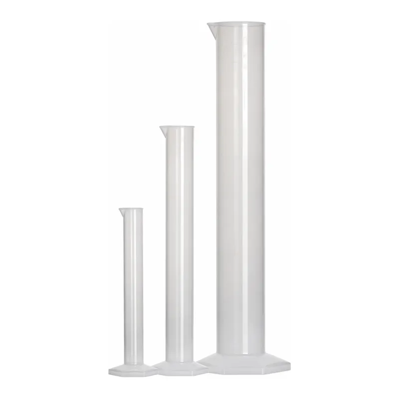 Merck Azlon Hexagonal Base PMP Cylinders with Printed Graduations