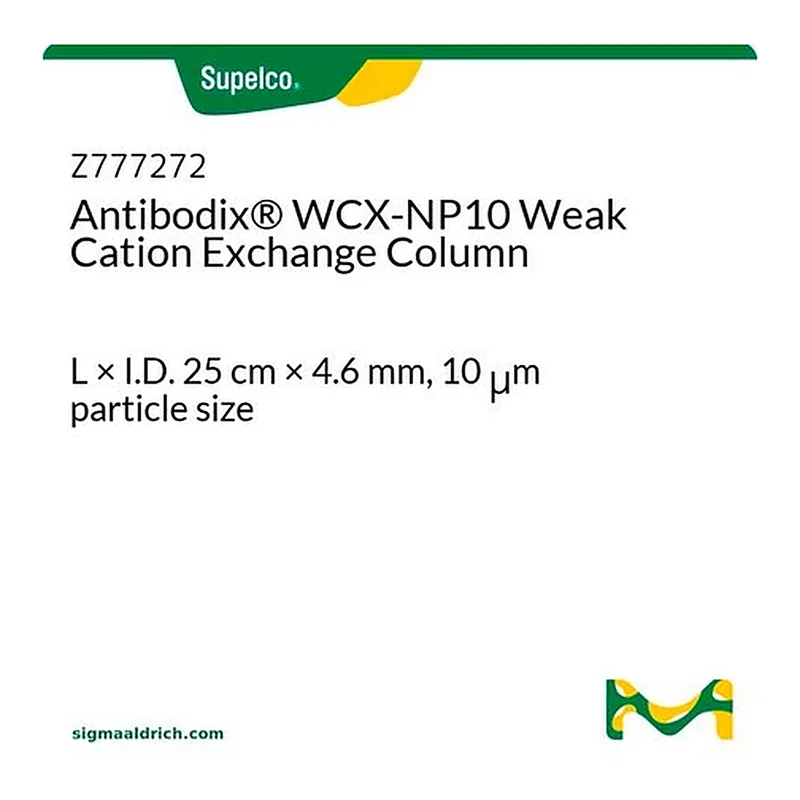 Merck Antibodix(R) WCX-NP10 Weak Cation Exchange Column