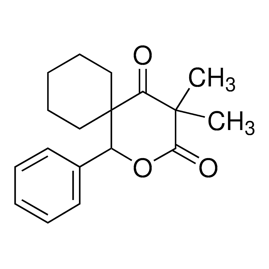 Merck 4,4-Dimethyl-1-phenyl-2-oxaspiro[5.5]undecane-3,5-dione