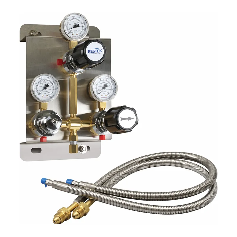 Restek Switchover System, Brass, Automatic Switchover System With Line Regulator For Use with Air
