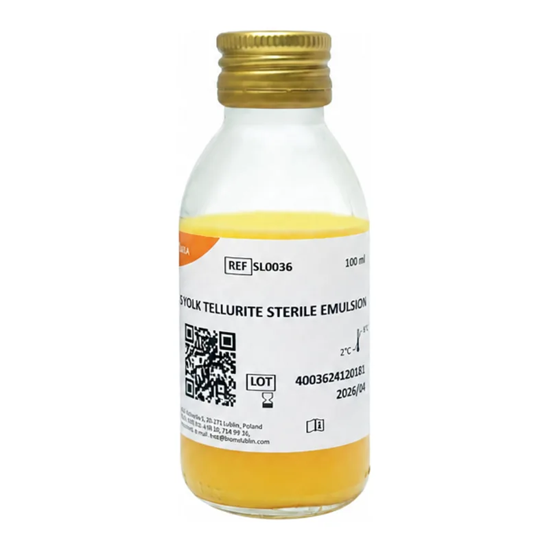 Egg's Yolk Tellurite Sterile Emulsion