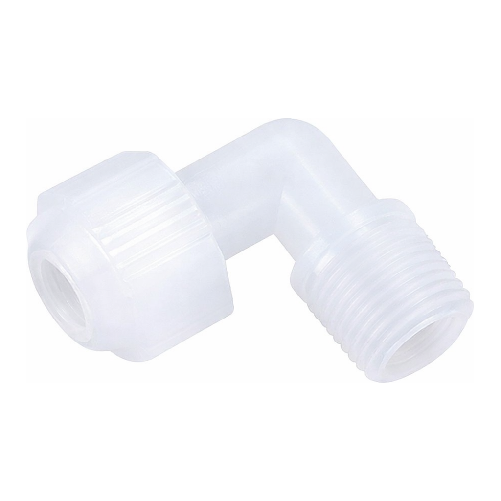 AS ONE Connector Male Elbow PFA, 수나사 엘보