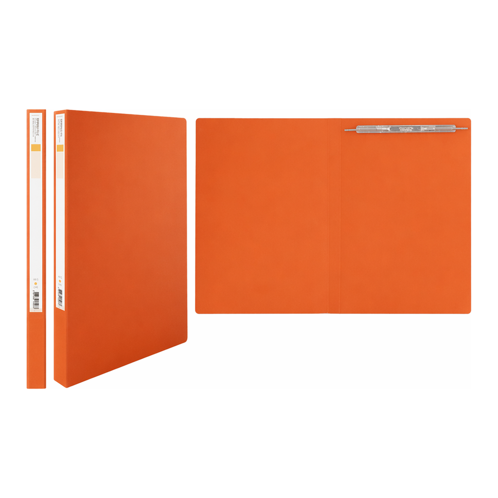 Daihan Science A4 Spring File, with Metal-Spring & -Corner, 6-ColorIndex Attached Inventory, A4