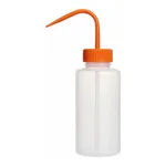 Merck Azlon Square Shoulder Safety Wash Bottles With Driplok Vapor Venting