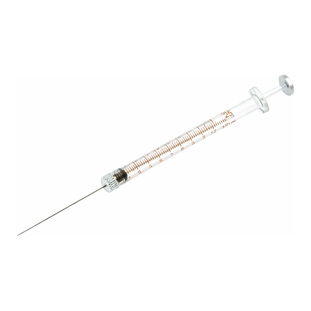 Restek Syringe, Hamilton, 1702 25ul LC Syringe Gastight for Rheodyne