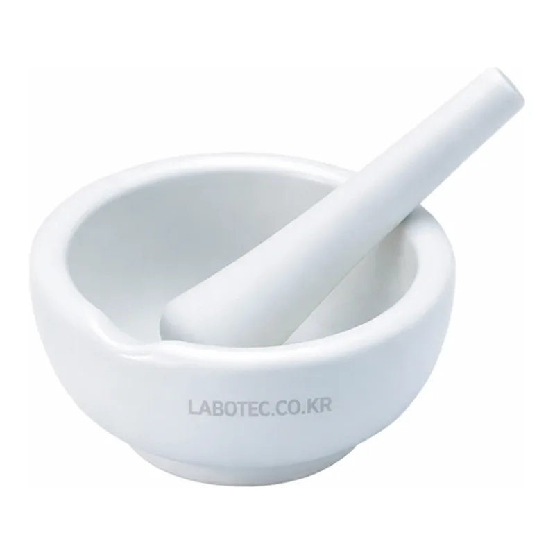 AS ONE Porcelain Mortar with Pestle, 자제유발 (유봉 부속)