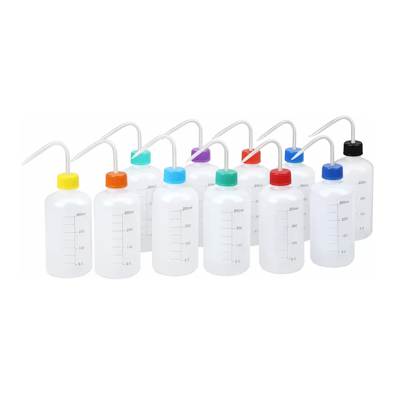 AS ONE Color Washing Bottle Narrow-Mouth PE, 컬러세척병(세구)