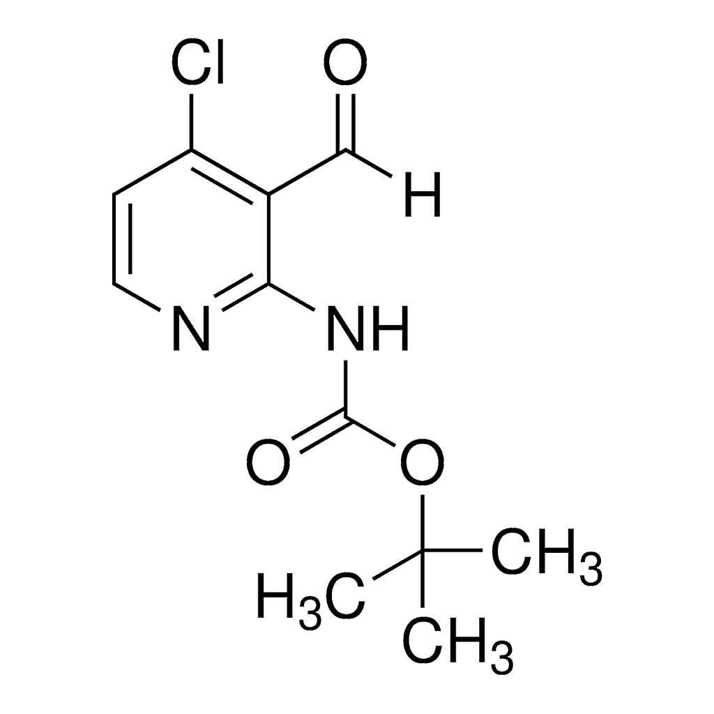 Merck tert-Butyl 4-chloro-3-formylpyridin-2-ylcarbamate