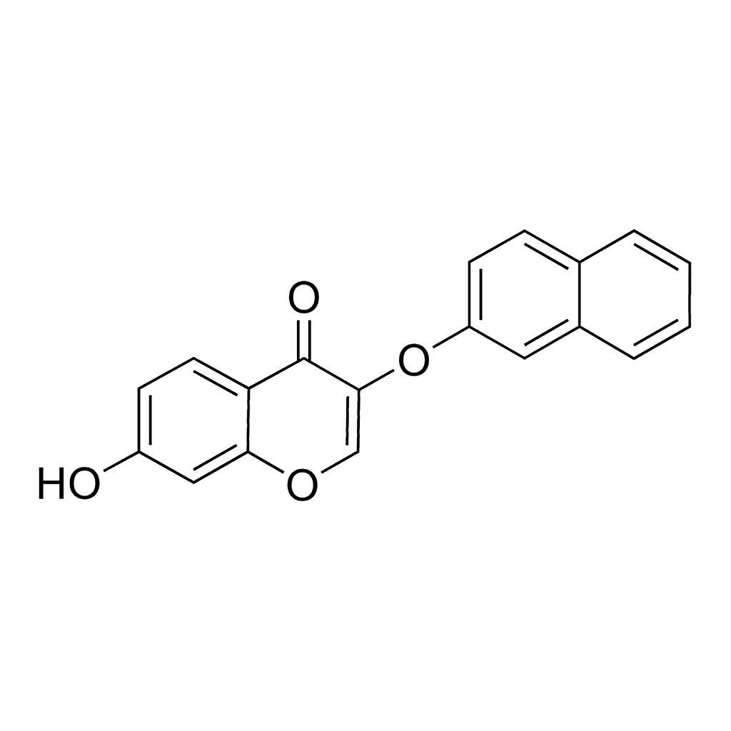 Merck 7-Hydroxy-3-(2-naphthyloxy)-4H-chromen-4-one