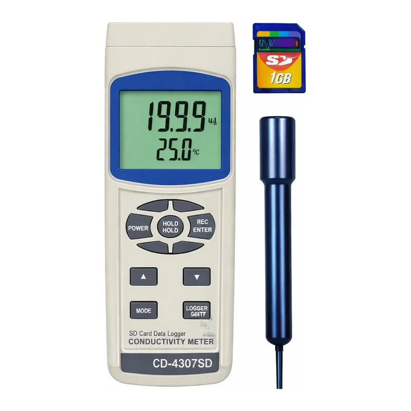 AS ONE Data Logger Conductivity Meter, 데이터 로거 도전율계