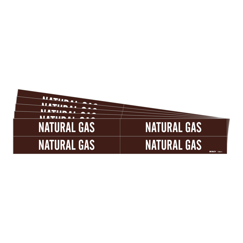 Brady NATURAL GAS Pipe Marker