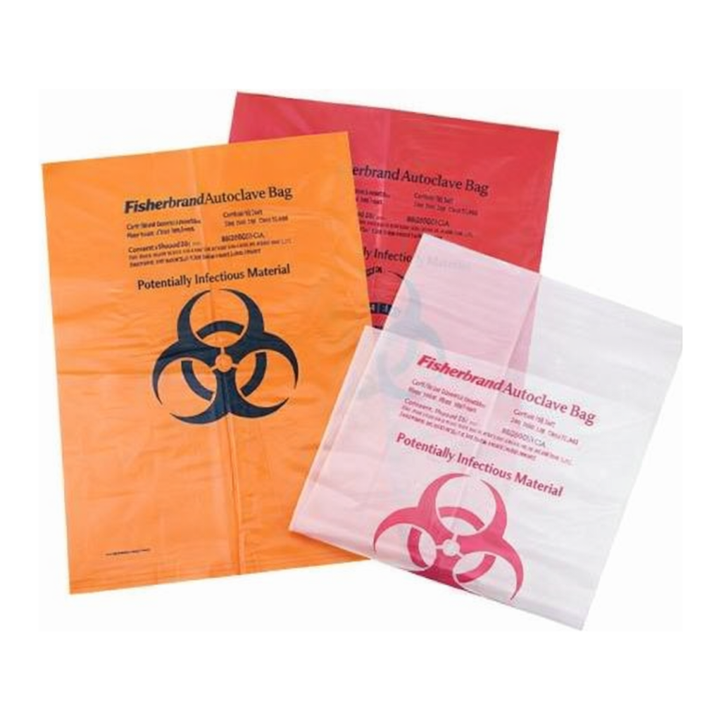 AS ONE Autoclave Bag with Indicator PP, 멸균표시 바이오해저드백