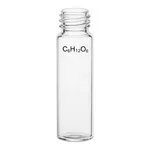 Waters Clear Glass 15 x 45 mm Screw Neck Vial, 4 mL Volume, 100/pk