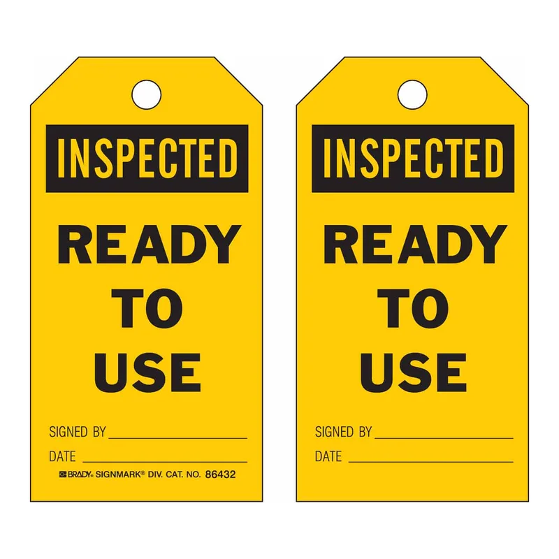Brady Accident Prevention Tags - READY TO USE