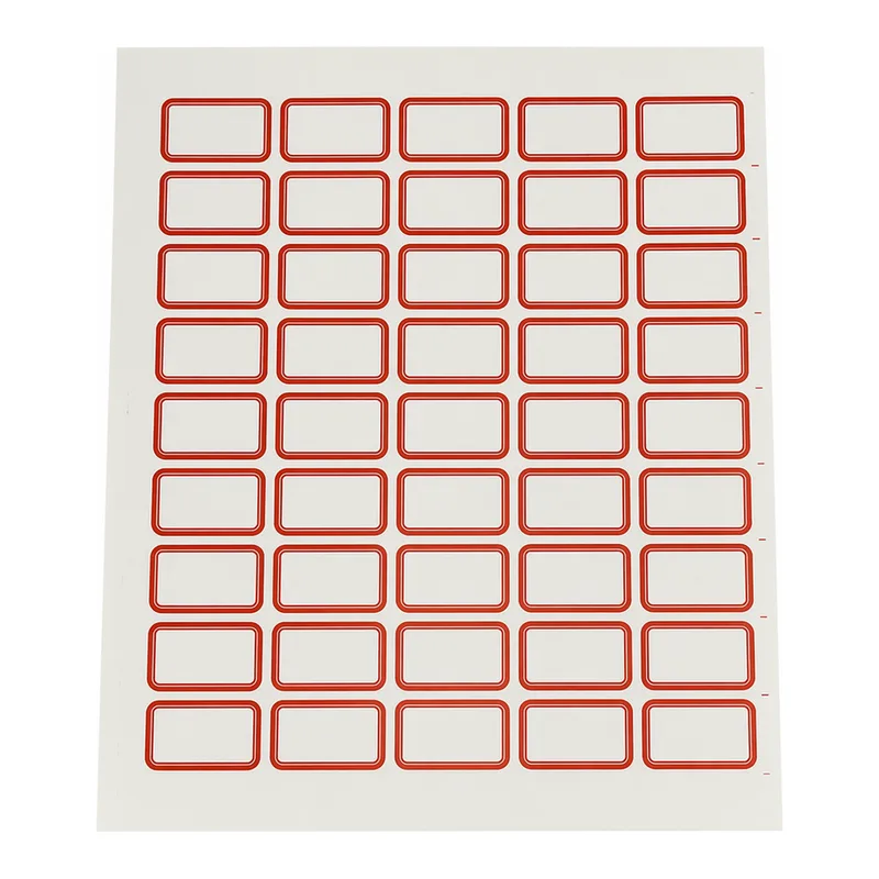 AS ONE Border Label, 보더 라벨(시트 타입)