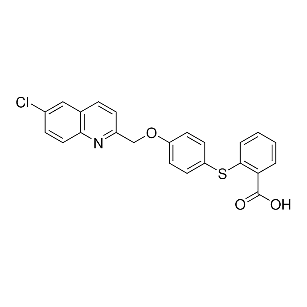 Merck 2-([4-[(6-CHLORO-2-QUINOLINYL)M-