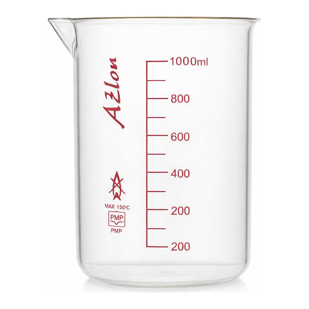 Merck Azlon Graduated Griffin-Style Low Form Beakers