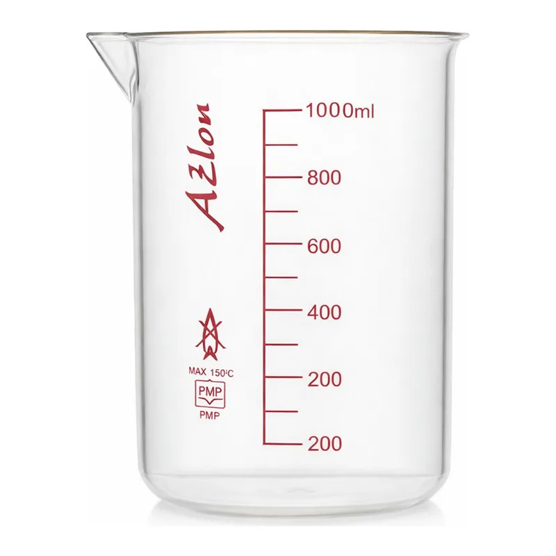 Merck Azlon Graduated Griffin-Style Low Form Beakers
