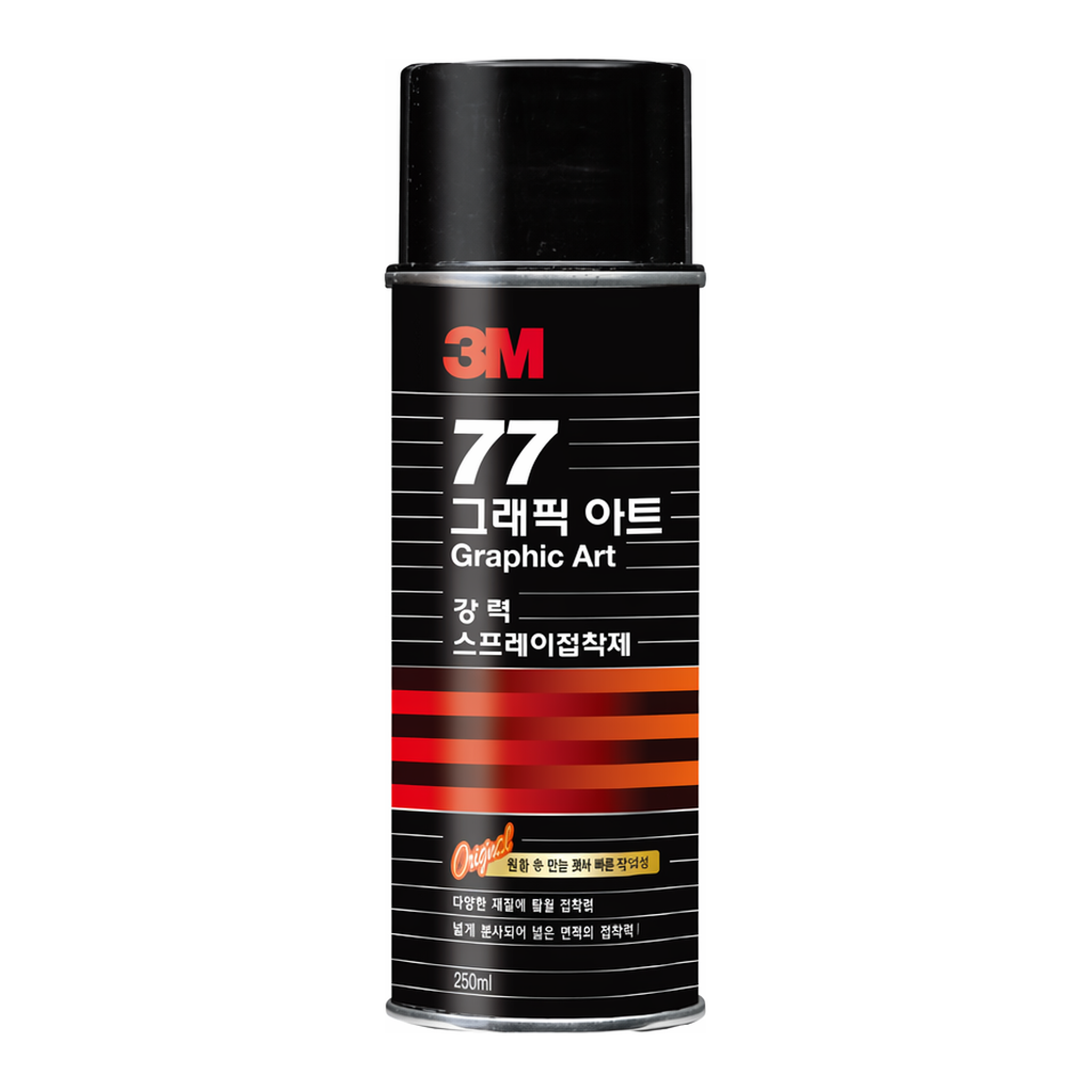 OFFICENEX 3M 스프레이 접착제 77 강력고정용 155ml