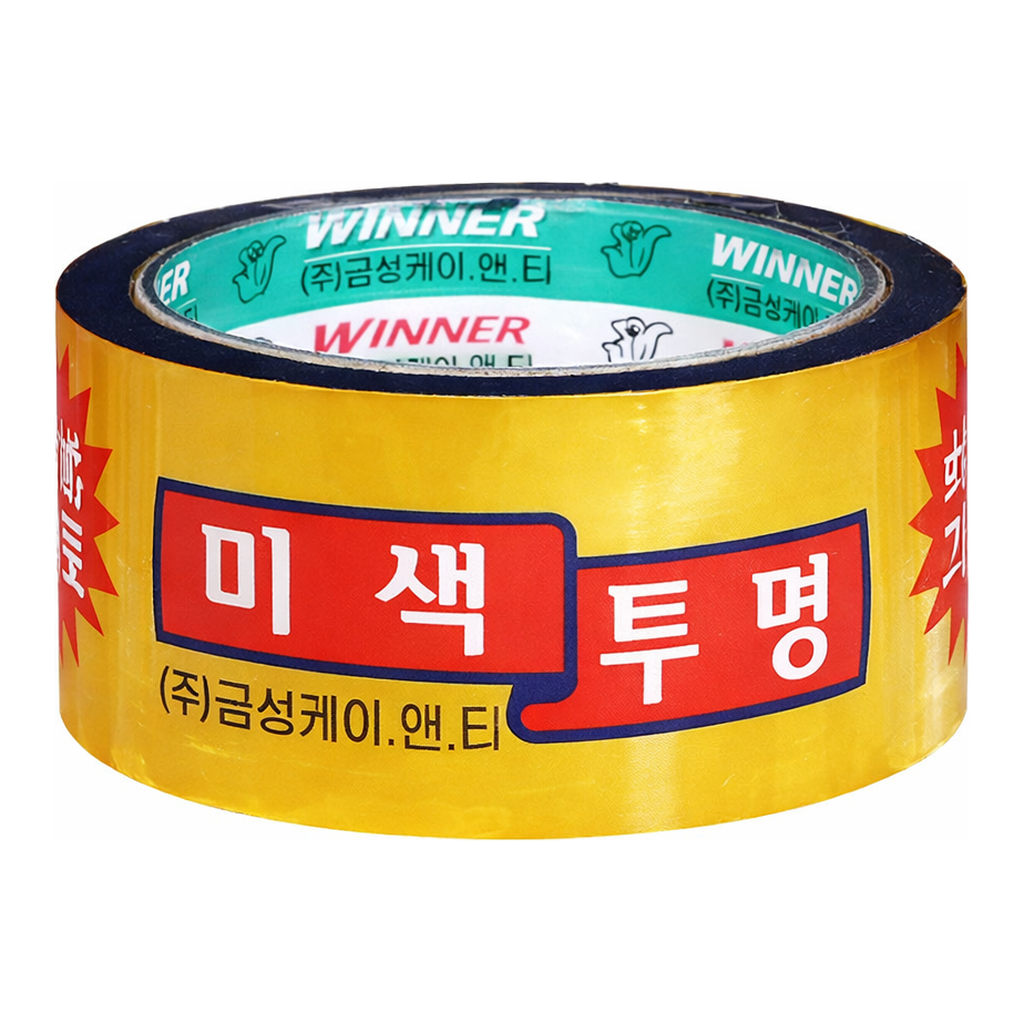 Daihan Science 포장테이프, 베이지 & 투명, OPP Packing Tape
