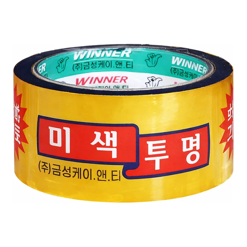Daihan Science 포장테이프, 베이지 & 투명, OPP Packing Tape